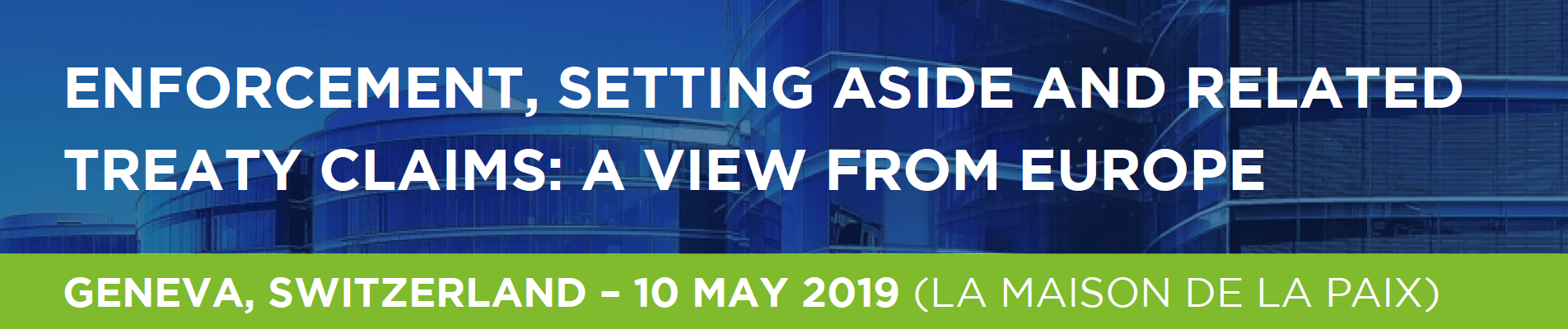 ICC Conference Banner Arbitration ADR